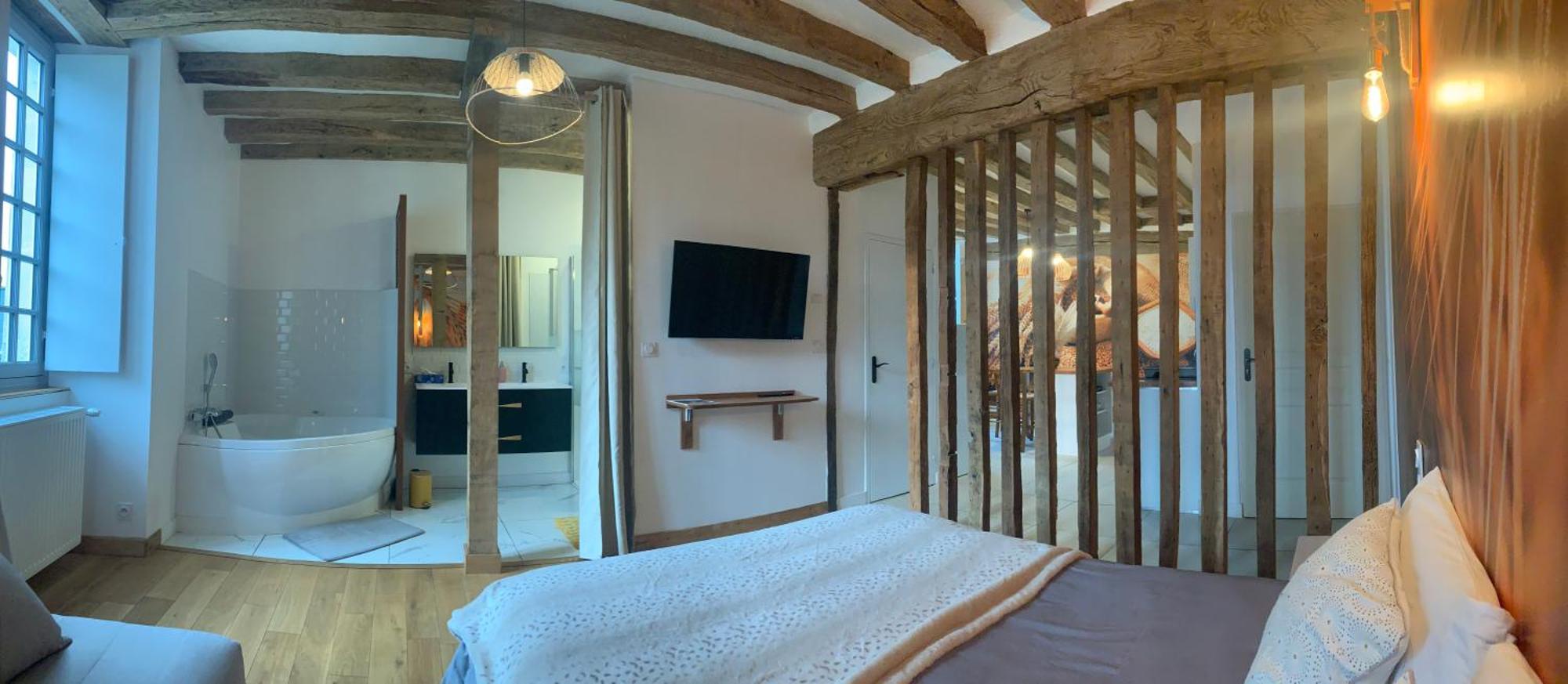 Bed and Breakfast Le Bas Chitray Ménil Zewnętrze zdjęcie
