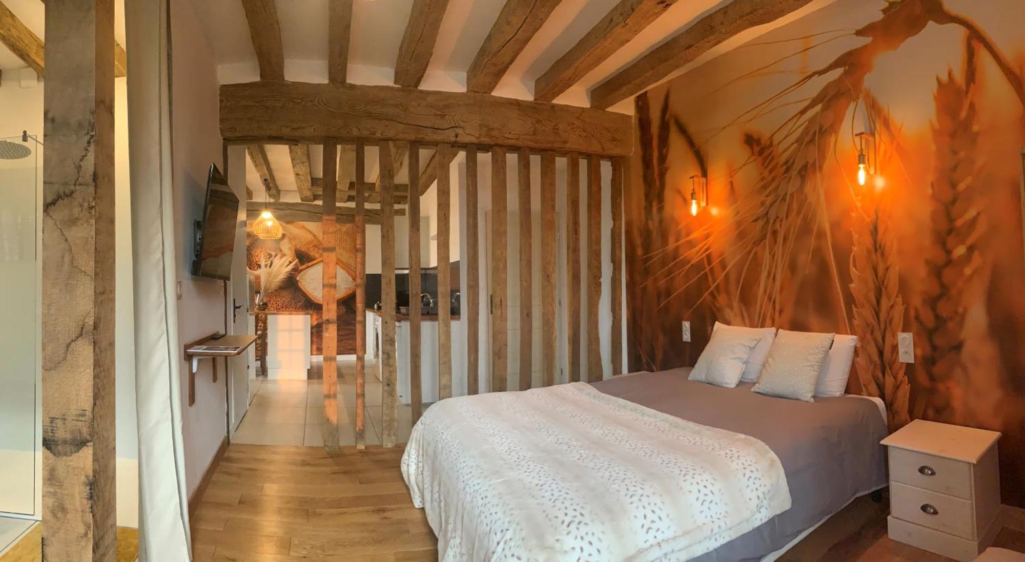 Bed and Breakfast Le Bas Chitray Ménil Zewnętrze zdjęcie