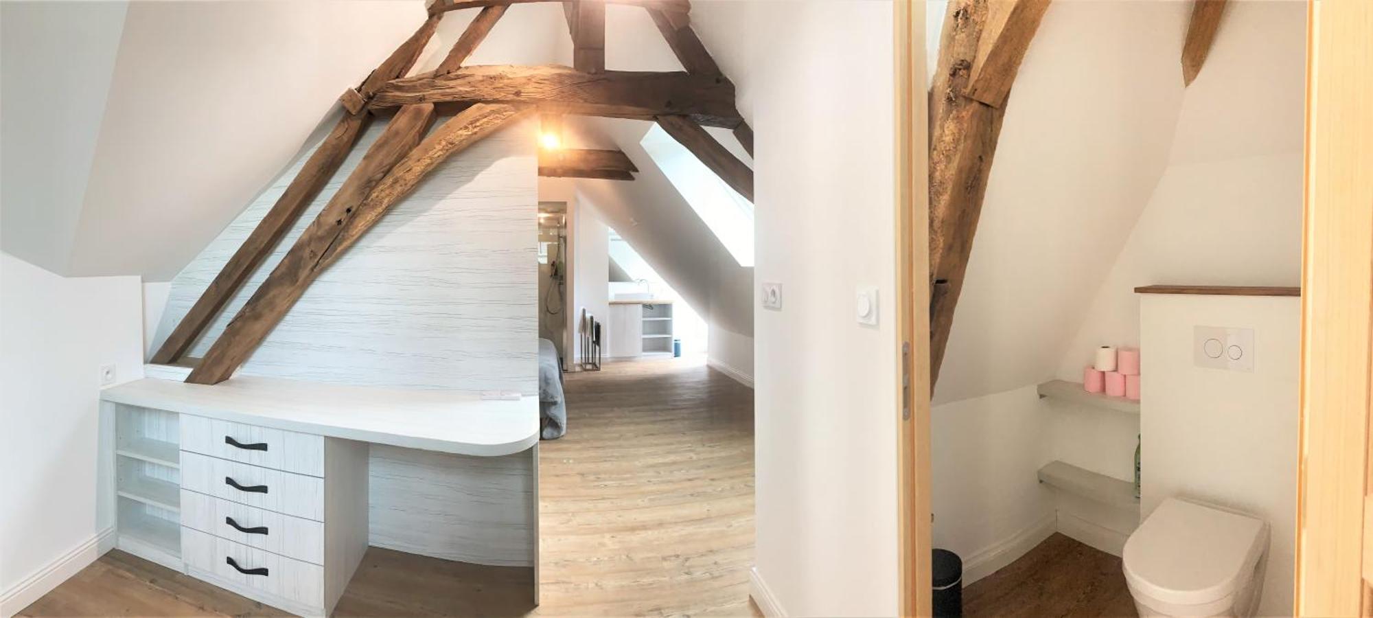 Bed and Breakfast Le Bas Chitray Ménil Zewnętrze zdjęcie