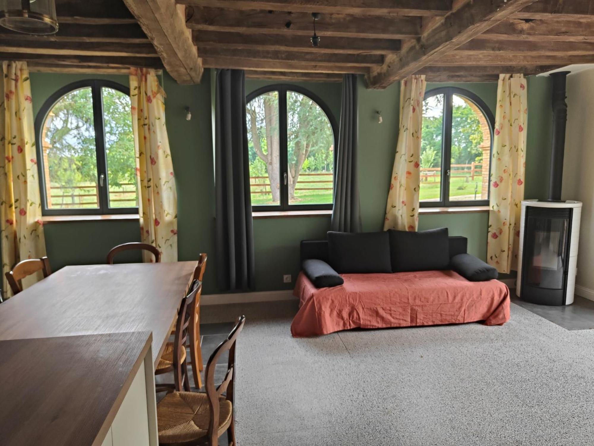 Bed and Breakfast Le Bas Chitray Ménil Zewnętrze zdjęcie